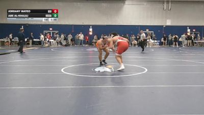 285 lbs Round Of 32 - Jordany Mateo, Bridgewater vs Abe Al-Khalili, Coast Guard