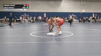 285 lbs Round Of 32 - Jordany Mateo, Bridgewater vs Abe Al-Khalili, Coast Guard