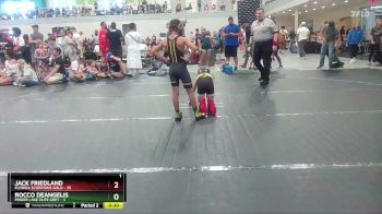 72 lbs Round 6 (10 Team) - Jack Friedland, Florida Scorpions Gold vs Rocco Deangelis, Finger Lake Elite Grey