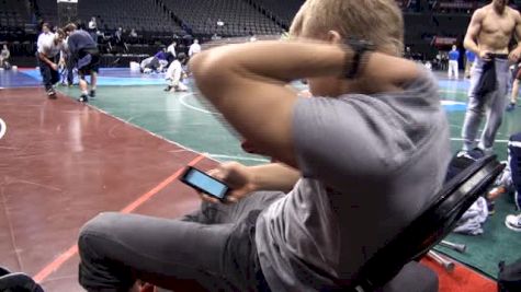 Coach Kyle Dake and the Cornell Big Red