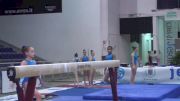 Norah Flatley Impresses on Beam, Jesolo Day 1
