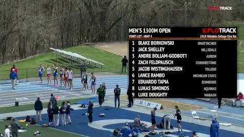 Men’s 1500m Open, Heat 4