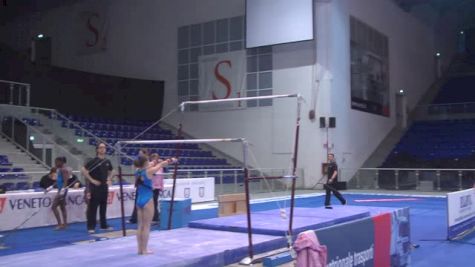 Ragan Smith Partial Bar Routine, Day 1 Jesolo Training