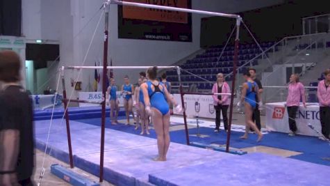 Peyton Ernst's Beautiful Bar Routine, Day 1 Jesolo Training