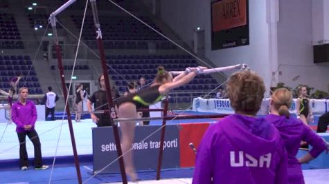 Peyton Ernst Bar Set, Day 2 Jesolo Training