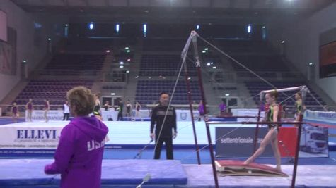 Full Bar Routine from Norah Flatley, Day 2 Jesolo Training