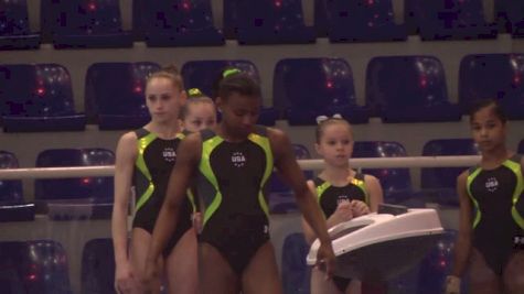 Solid Vault Training for Nia Dennis, Day 2 Jesolo Training