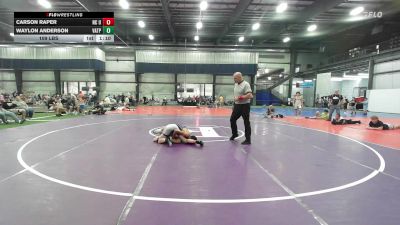 109 lbs Rr Rnd 3 - Carson Raper, NC United - BHS vs Waylon Anderson, Virginia Team Predator - BHS