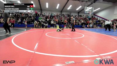 43 lbs Round Of 32 - Huxley Hill, Raw Wrestling Club vs Walker Williams, Team Tulsa Wrestling Club