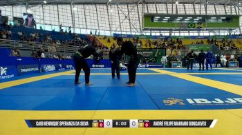 André Felipe Mariano Gonçalves vs Caio Henrique Speranza Da Silva 2026 Brasileiro Jiu-Jitsu IBJJF