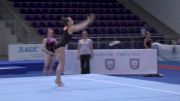 Peyton Ernst's New Floor Routine with Full Tumbling, Day 2 Jesolo Training