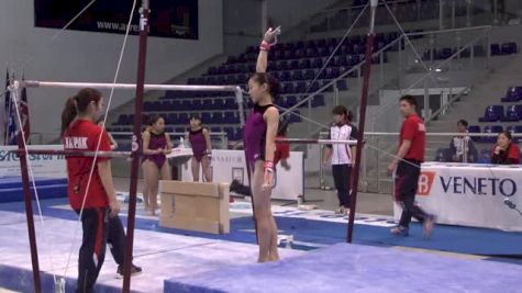Japan Junior 4, Great Bar Routine, Day 2 Jesolo Training