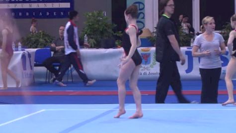 Norah Flatley's NEW Floor Routine! Day 2 Jesolo Training