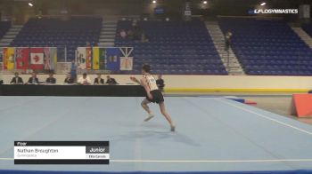 Nathan Broughton - Floor, Gymntastics - 2019 Elite Canada - MAG