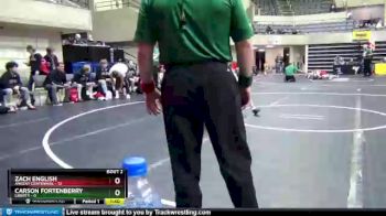 170 lbs Round 1 (4 Team) - Carson Fortenberry, Liberty vs Zach English, Ankeny Centennial