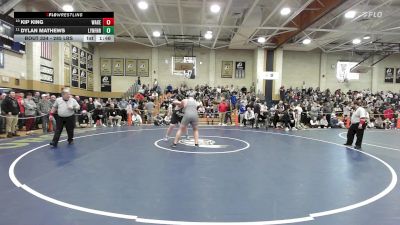 285 lbs Semifinal - Kip King, Wakefield vs Dylan Mathews, Lynnfield/N.Reading