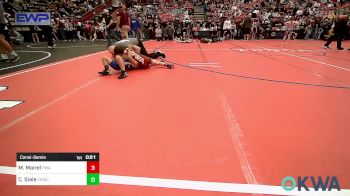 55 lbs Consolation - Michael Mairel, Perry Wrestling Academy vs Callum Siale, Chaparral Kids Wrestling Club