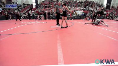 89 lbs Rr Rnd 4 - Hailey Estrada, Maize Wrestling Club vs Heather Weaver, Gameface Acadamy