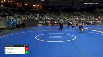 67 lbs Prelims - Pasquale Calcagno, South Side Outlaws vs Cru Foster, Chickasha Wrestling