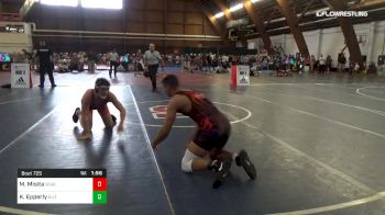 195 lbs Semifinal - Mike Misita, Seagulls Wc/st. Augustine Prep vs Kyle Epperly, Elite