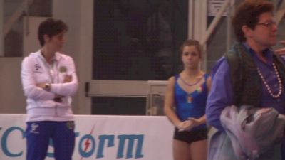 Italy Senior Elisa Meneghini on vault, Day 3 Jesolo Training