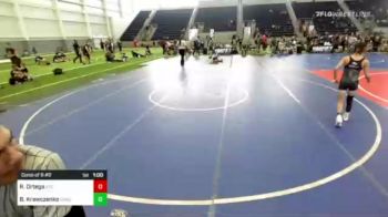 95 lbs Consi Of 8 #2 - Robert Ortega, Atc vs Ben Krawczenko, Chagolla WC
