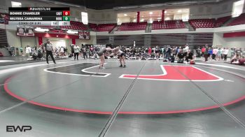 135 lbs Consi Of 8 #1 - Bonnie Chandler, Cabot vs Milyssa Camarena, Norman High School Girls