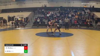 Consolation - Blake Mulkey, Gardner-Webb vs Anthony Brito, Appalachian State