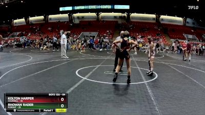 84 lbs Cons. Semi - Rhowan Rader, Pursuit vs Kolton Harper, Caldwell