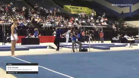 Eric Simon - Floor, Air Force Gymnastics Academy LLC - 2021 USA Gymnastics Development Program National Championships