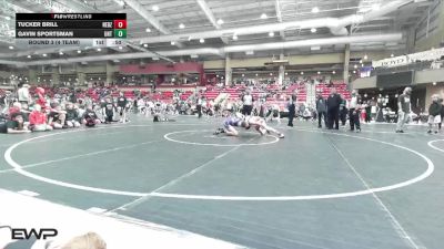 120 lbs Round 3 (4 Team) - Tucker Brill, Nebraska Boyz vs Gavin Sportsman, The Untouchables