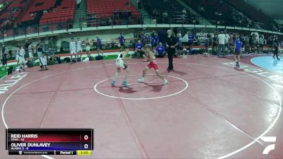 86 lbs Round 1 (8 Team) - Reid Harris, Utah vs Oliver Dunlavey, Alaska 2