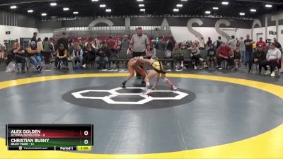 90 lbs 2nd Wrestleback (8 Team) - Christian Bushy, Beast Mode vs Alex Golden, Olympia/Demolition