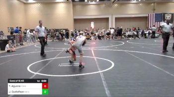 61 lbs Consi Of 16 #2 - Joshua Gustafson, NM Outlawz vs Timothy Aguirre, Ford Dynasty WC