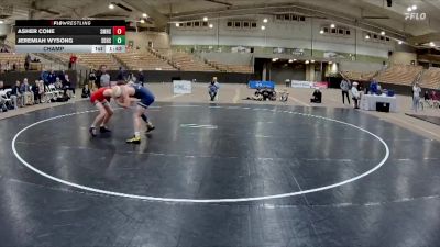 165 lbs Champ - Jeremiah Wysong, Soddy Daisy High School vs Asher Cone, Signal Mountain High School