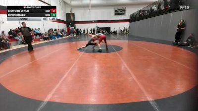 133-146 lbs Round 1 - Brayden Lynch, Chatfield vs Devin Bigley, Rock Canyon