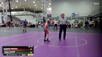 72 lbs Round 4 (8 Team) - Teddy Moyer, Journeymen vs Alessio Improta, Revival