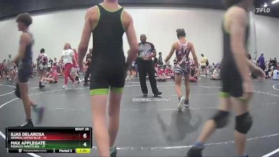 115 lbs Round 6 (10 Team) - Ilias Delarosa, Georgia United Blue vs Max Applegate, Pedraza Wrestling