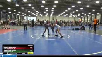 110 lbs Round 5 (6 Team) - Devion Coffin, East Coast Elite vs Tyree Graham, Minion White