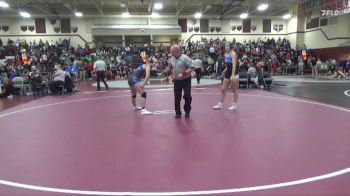 145 lbs Cons. Round 2 - Addy Schrock, Clear Creek-Amana vs Amber Harmening, Crestwood