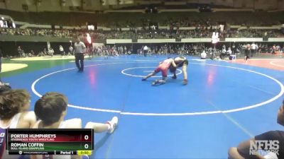 130 lbs Quarterfinal - Roman Coffin, Bull Island Grappling vs Porter Humphreys, Riverheads Youth Wrestling