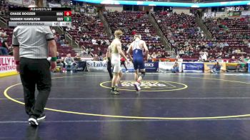 139 lbs Quarterfinal - Chase Boozer, Muncy vs Tanner Hamilton, Grove City