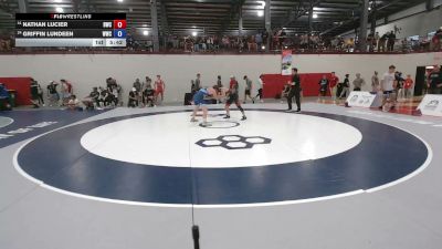 70 kg Champ. Rd Of 64 - Nathan Lucier, Bearcat Wrestling Club vs Griffin Lundeen, Wolves Wrestling Club