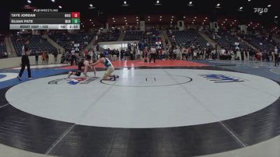 125 lbs Champ. Round 1 - Elijah Pate, Montreat College vs Taye Jordan, Northwestern (Iowa)