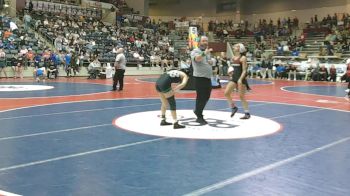 5A 110 lbs Cons. Round 1 - Julissa Mora, VAN BUREN HIGH SCHOOL vs Kyaira Lloyd, Arkansas High