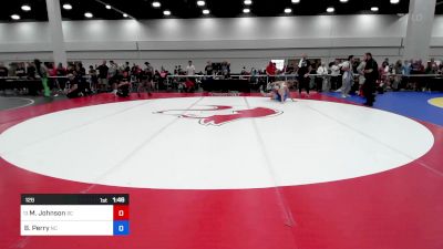 126 lbs C-8 #2 - Max Johnson, South Carolina vs Bryce Perry, North Carolina