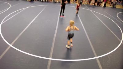 63 lbs Champ. Round 1 - Matthew Huffer, Coon Rapids Mat Bandits vs Kael Schut, MN Elite