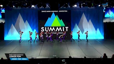 Dance Mania Nashville - Junior Pom [2025 Junior - Pom - Small Semis] 2025 The Dance Summit