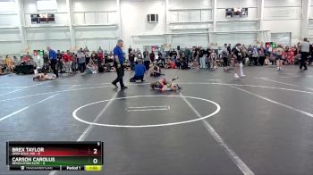 48 lbs Semis & 1st Wrestleback (8 Team) - Brex Taylor, Ohio Gold 24K vs Carson Carolus, Revolution Elite