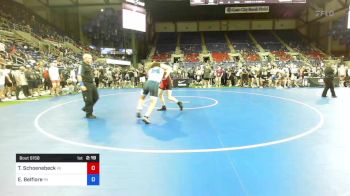 195 lbs Rnd Of 32 - Trace Schoenebeck, Wisconsin vs Easton Belfiore, Pennsylvania